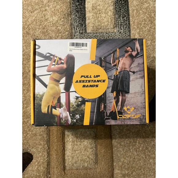 Heavy-Duty Pull Up Resistance Bands with Adjustable Resistance - Picture 1 of 7